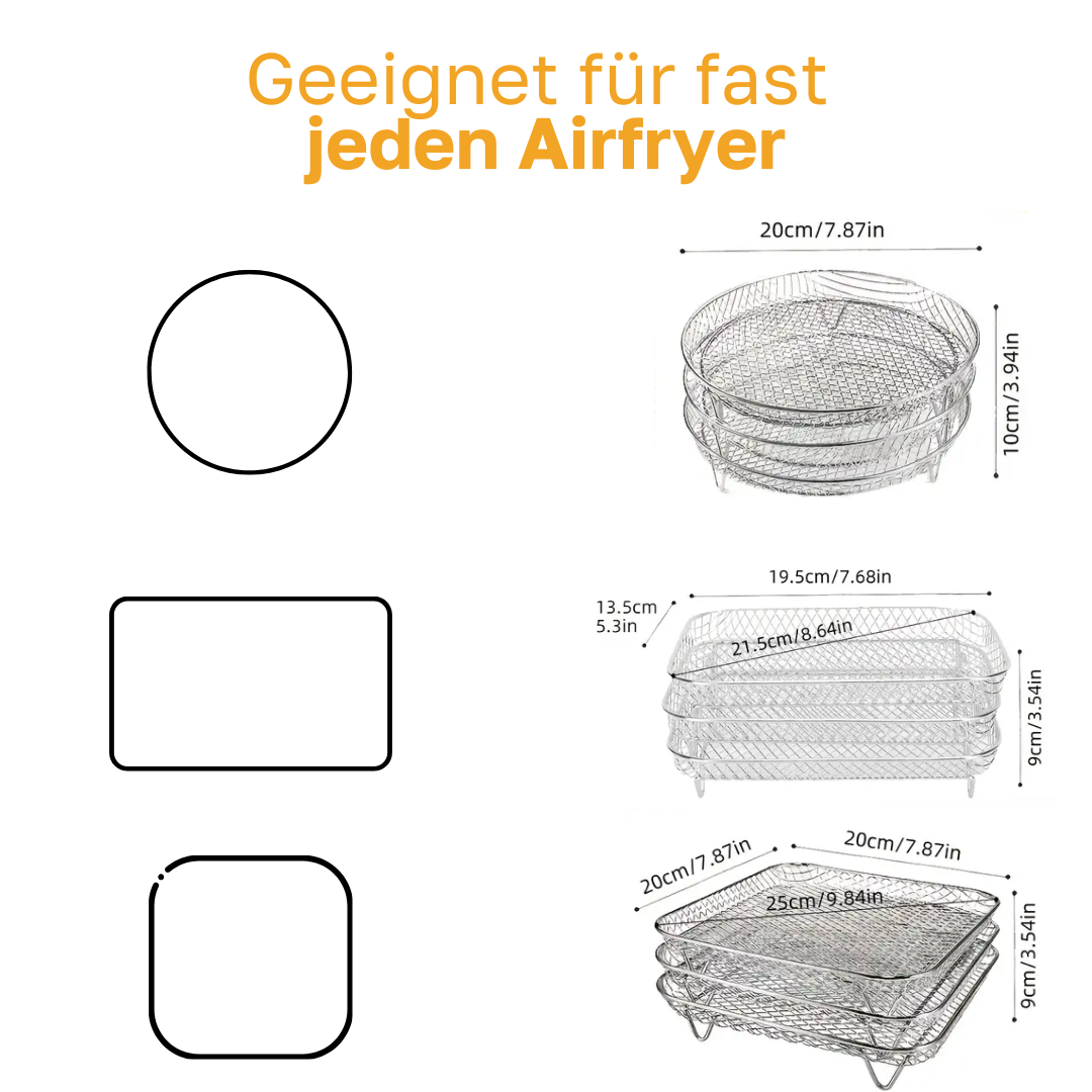 Airfryer Grillgitter - Für knuspriges und leckeres Essen